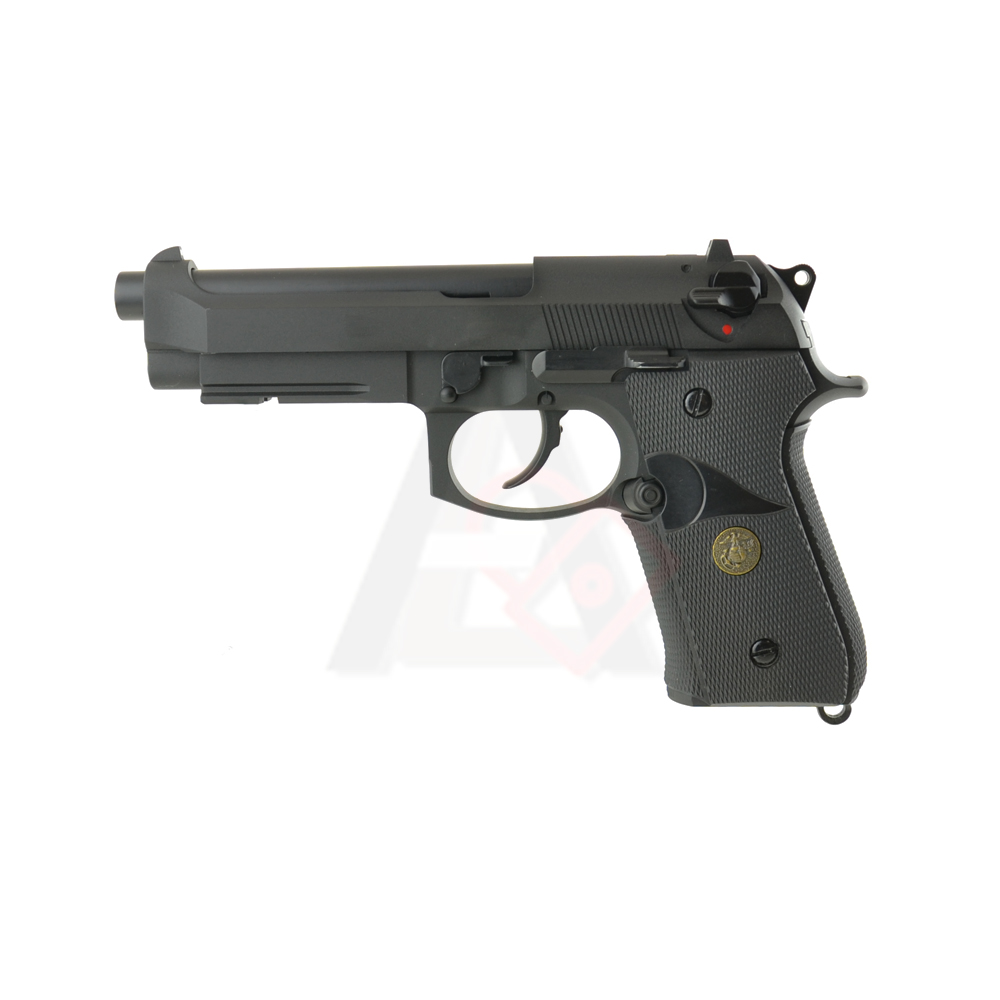 WE M9 Navy USMC Edition – Black – Airsoftlocker.com